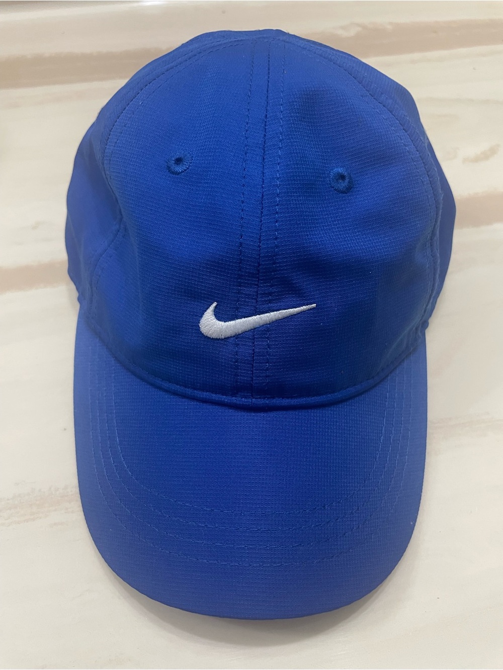 Nike Kids Royal Blue Cap with White Swoosh